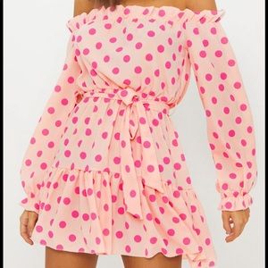 Off the shoulder dress